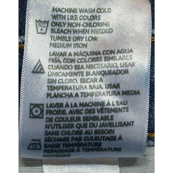 Dickies Jeans Mens 30X34 Blue Measures 30X33 Straight Leg Dark Wash - Picture 8 of 9